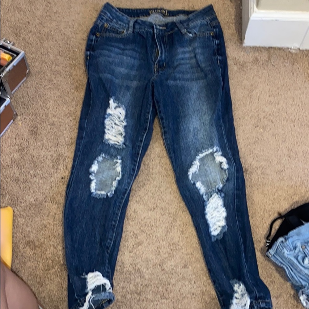 ripped jeans